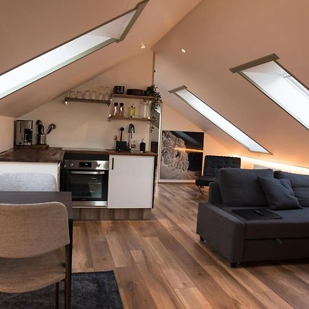 Scenic Penthouse - Ocean View & Skylight Windows Daire Siglufjordur Dış mekan fotoğraf